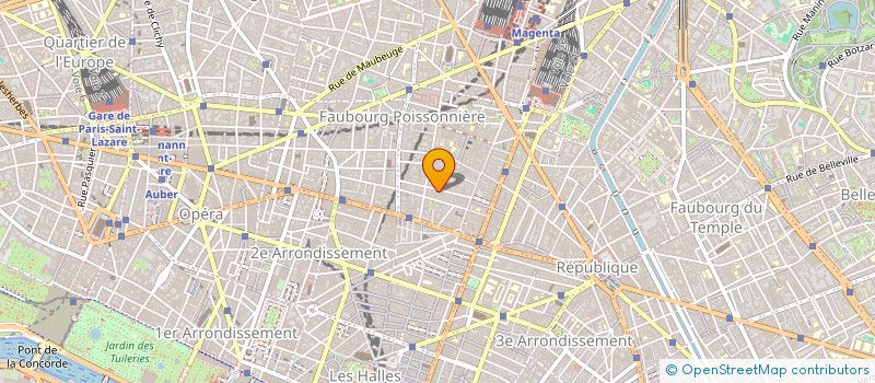 localisation de l'entreprise SOLEIL  PARIS