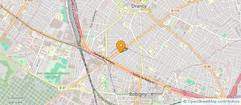 localisation de l'entreprise SOLEIL  BOBIGNY