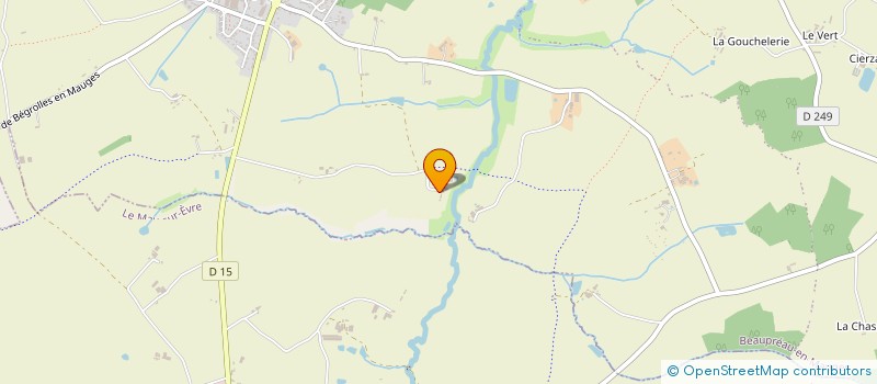 localisation de l'entreprise SOLEIL  BEAUPREAU-EN-MAUGES