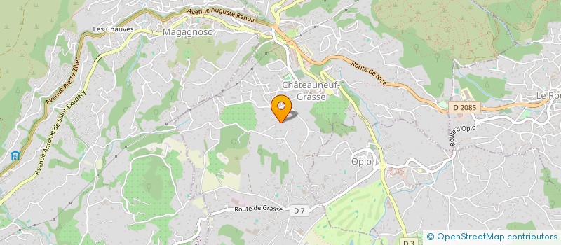 localisation de l'entreprise SOLEIL  CHATEAUNEUF-GRASSE