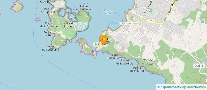 localisation de l'entreprise SOLEIL à SIX-FOURS-LES-PLAGES