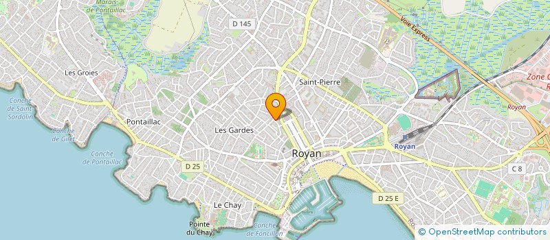 localisation de l'entreprise SOLEIL  SAINT-SULPICE-DE-ROYAN