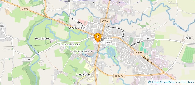 localisation de l'entreprise SOLEIL  SAINT-HILAIRE-DU-HARCOUET