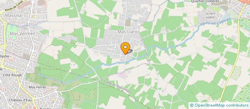 localisation de l'entreprise SOLEIL  PERPIGNAN