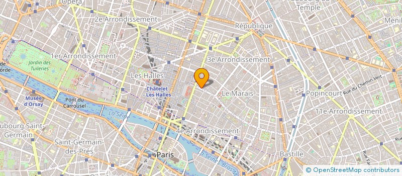 localisation de l'entreprise SOLEIL 9  PARIS