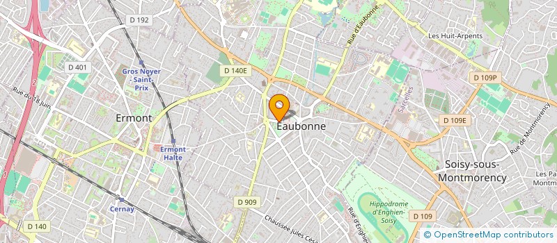 localisation de l'entreprise SOLEIL à EAUBONNE