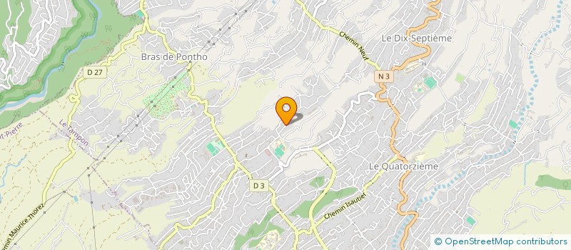 localisation de l'entreprise SOLEIL  LE TAMPON