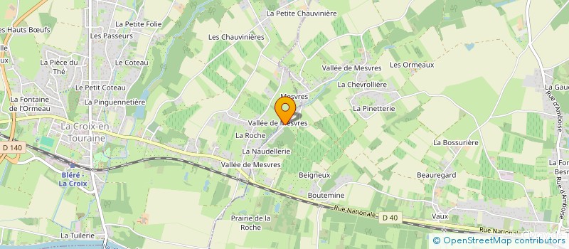 localisation de l'entreprise SOLEIL à LA CROIX-EN-TOURAINE