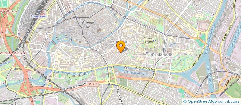 localisation de l'entreprise SOLEIL ALIMENTATION à STRASBOURG