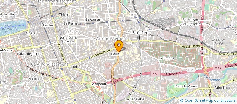 localisation de l'entreprise SOLEIL AU COEUR à MARSEILLE