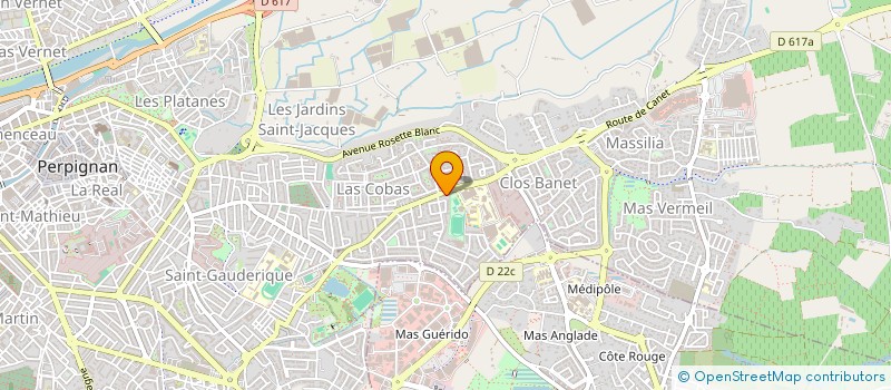 localisation de l'entreprise SOLEIL AU ZENITH  PERPIGNAN