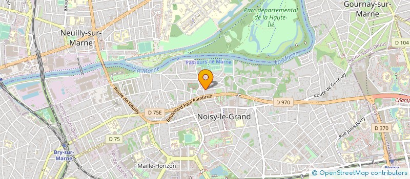 localisation de l'entreprise SOLEIL AUX POPULATIONS VULNERABLES DE LA RDC  NOISY LE GRAND