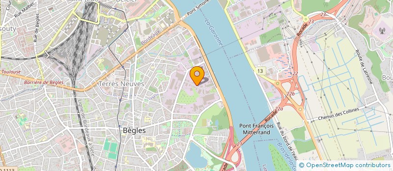 localisation de l'entreprise SOLEIL BAGAGES à BEGLES