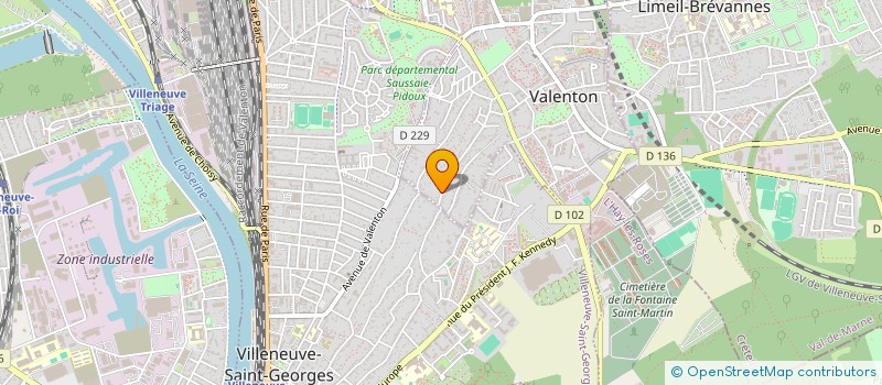 localisation de l'entreprise SOLEIL BAT à VALENTON