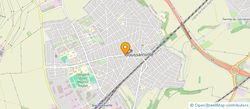 localisation de l'entreprise SOLEIL BAT  GOUSSAINVILLE