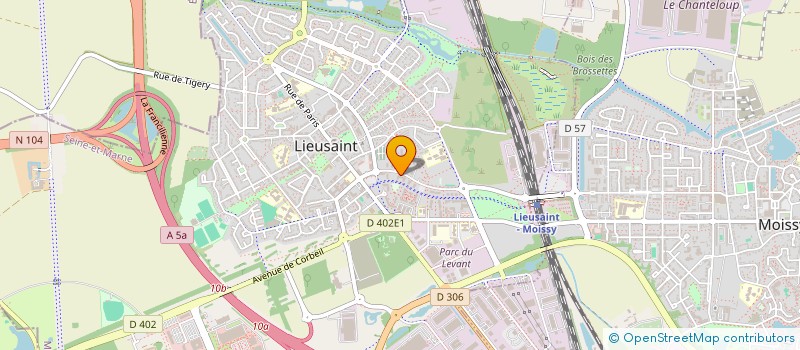 localisation de l'entreprise SOLEIL BAT à CORBEIL-ESSONNES