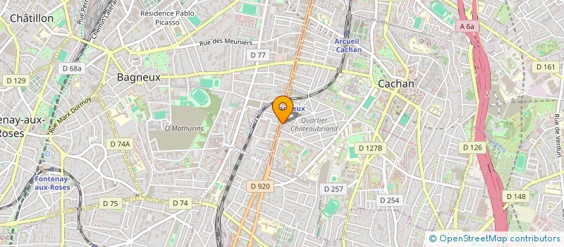 localisation de l'entreprise SOLEIL BIEN ETRE à CACHAN