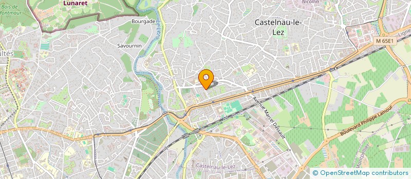 localisation de l'entreprise SOLEIL BLEU à CASTELNAU-LE-LEZ
