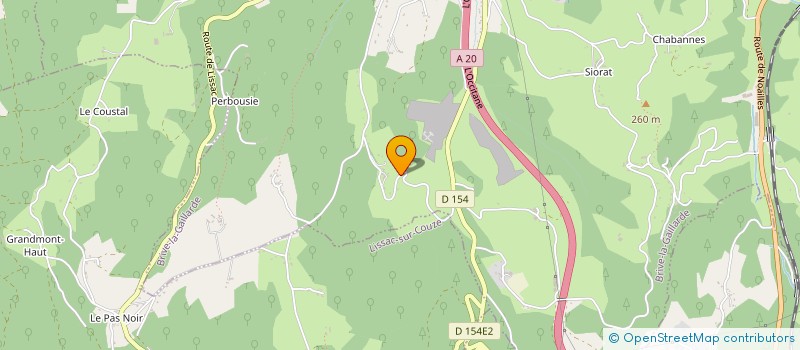 localisation de l'entreprise SOLEIL CORREZIEN AUTISME 19 à BRIVE-LA-GAILLARDE