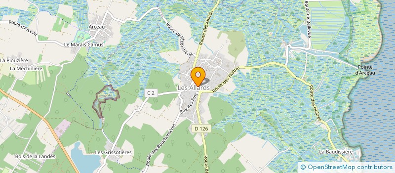 localisation de l'entreprise SOLEIL D AILLEURS  DOLUS-D'OLERON