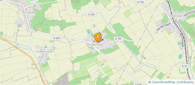 localisation de l'entreprise SOLEIL D'EST  RINGENDORF