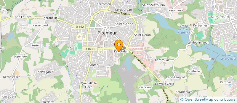 localisation de l'entreprise SOLEIL D'OR  PLOEMEUR