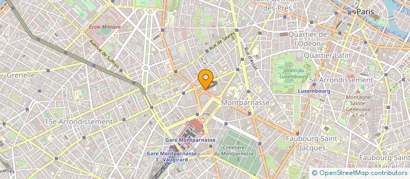 localisation de l'entreprise SOLEIL DE CUBA à PARIS