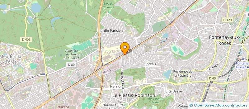 localisation de l'entreprise SOLEIL DE PARIS à CLAMART