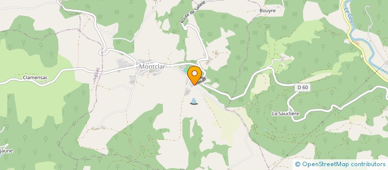 localisation de l'entreprise SOLEIL DE SAINT PEYRE  MONTCLAR