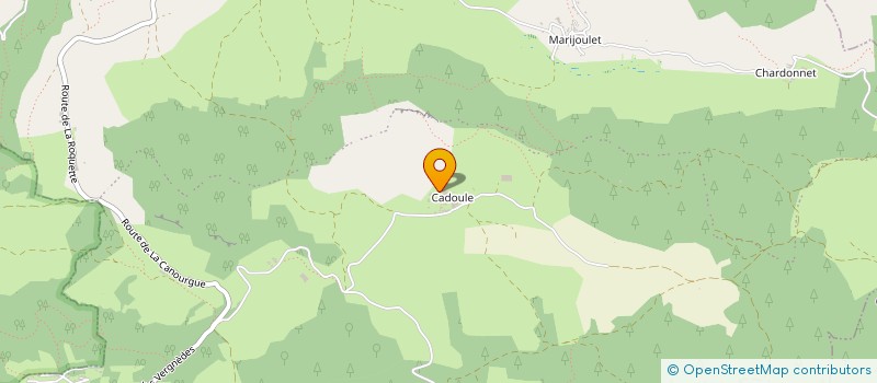 localisation de l'entreprise SOLEIL DES COMBETTES  LA CANOURGUE