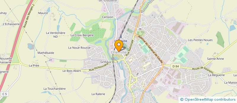 localisation de l'entreprise SOLEIL DES MAUGES à CHEMILLE-EN-ANJOU