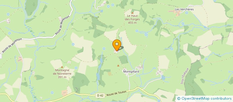 localisation de l'entreprise SOLEIL DES MONTCHANINS  ISSY-L'EVEQUE