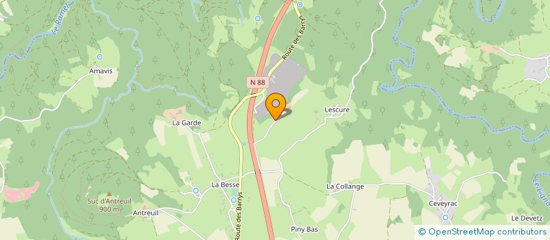 localisation de l'entreprise SOLEIL DES SUCS  YSSINGEAUX