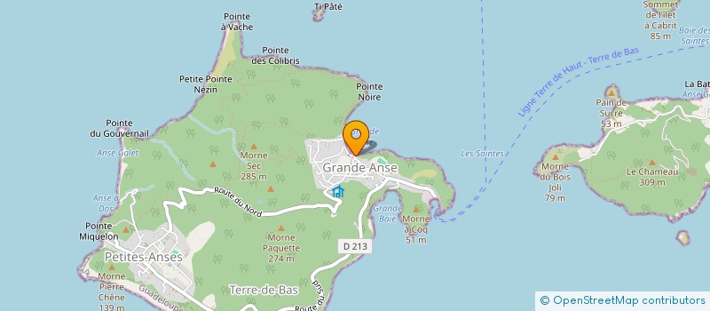 localisation de l'entreprise SOLEIL DES TROPIC  TERRE-DE-BAS