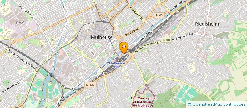 localisation de l'entreprise SOLEIL DORE  MULHOUSE