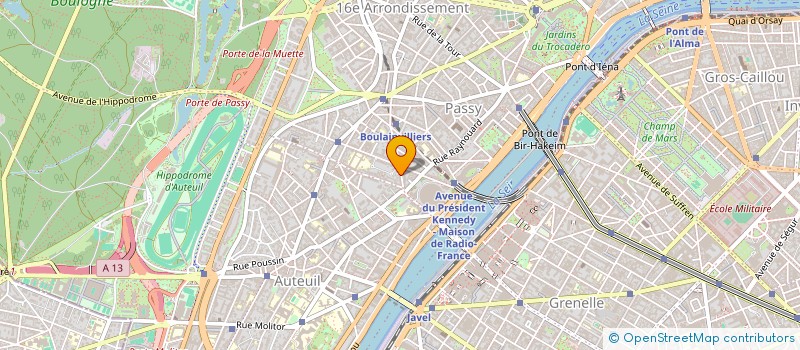 localisation de l'entreprise SOLEIL DU GERS  PARIS