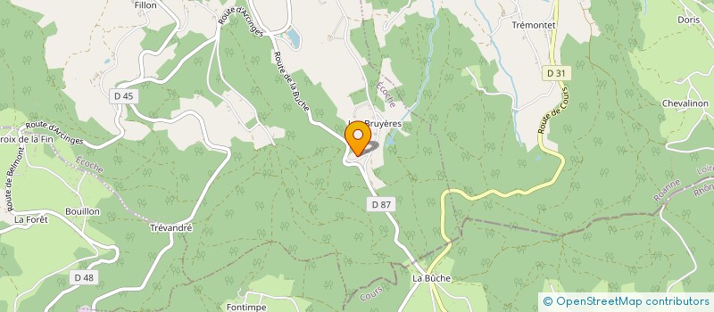 localisation de l'entreprise SOLEIL DU REZ  BELLEROCHE