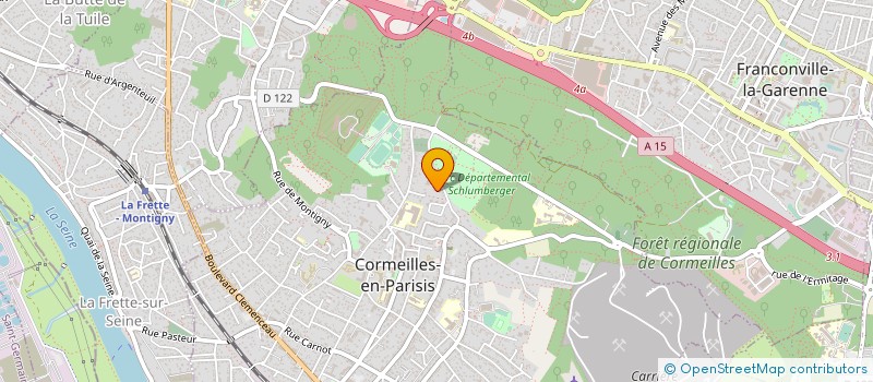 localisation de l'entreprise SOLEIL EN VUE à CORMEILLES-EN-PARISIS