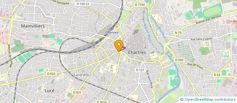 localisation de l'entreprise SOLEIL ET BEAUTE  CHARTRES