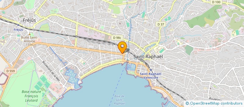 localisation de l'entreprise SOLEIL ET CIEL à FREJUS