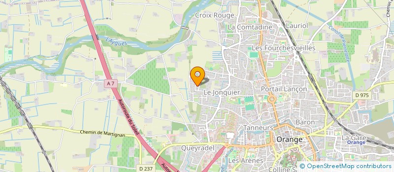 localisation de l'entreprise SOLEIL EVENEMENTS à ORANGE