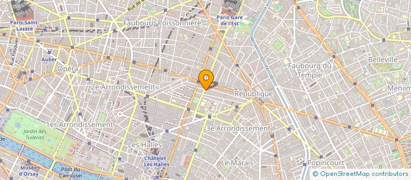 localisation de l'entreprise SOLEIL GLAMOUR  PARIS