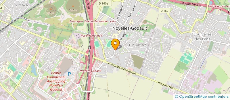 localisation de l'entreprise SOLEIL HUGOT à NOYELLES-GODAULT