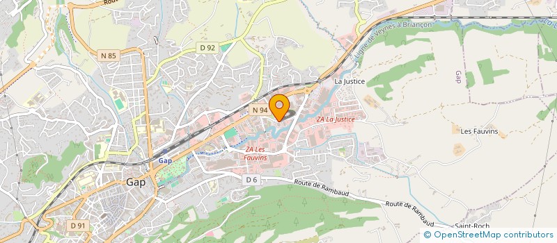 localisation de l'entreprise SOLEIL LEVANT  GAP