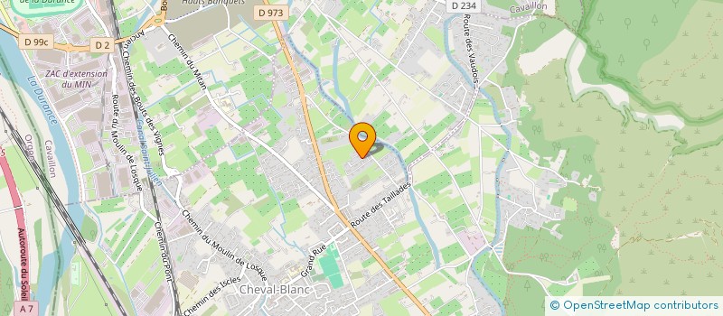 localisation de l'entreprise SOLEIL LEVANT  CHEVAL-BLANC