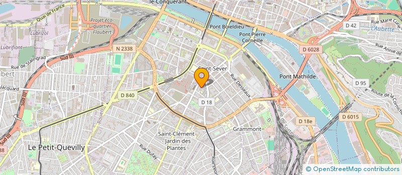 localisation de l'entreprise SOLEIL LEVANT à ROUEN