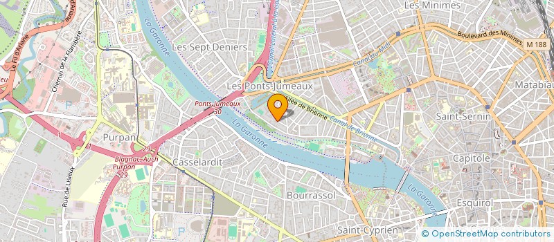 localisation de l'entreprise SOLEIL LEVANT GECA à TOULOUSE