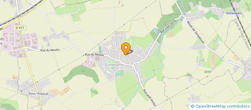 localisation de l'entreprise SOLEIL M à ENNEVELIN