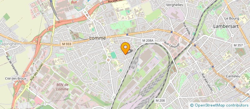 localisation de l'entreprise SOLEIL NORD à LILLE