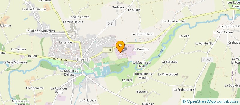 localisation de l'entreprise SOLEIL NUTRITION à IFFENDIC